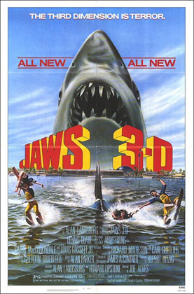 Jaws 3-D (1983)  and you call yourself a scientist!?